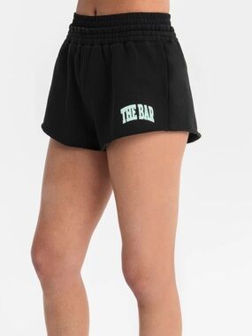 The Bar Black/Mint Varsity Shorts